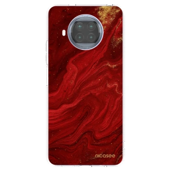 Picasee silikónový prehľadný obal pre Xiaomi Mi 10T Lite - Red