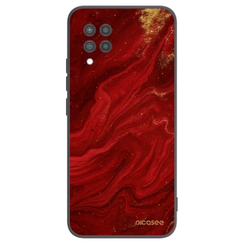 Picasee silikónový čierny obal pre Samsung Galaxy A42 A426B - Red