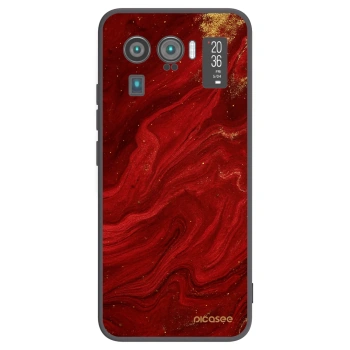 Picasee silikónový čierny obal pre Xiaomi Mi 11 Ultra - Red