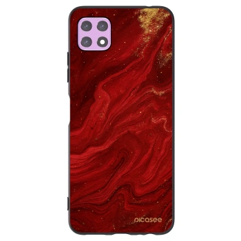 Picasee silikónový čierny obal pre Samsung Galaxy A22 A226B 5G - Red