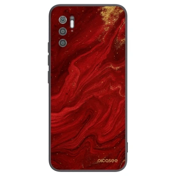 Picasee silikónový čierny obal pre Xiaomi Poco M3 Pro 5G - Red