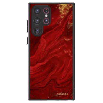 Picasee ULTIMATE CASE pro Samsung Galaxy S22 Ultra 5G - Red