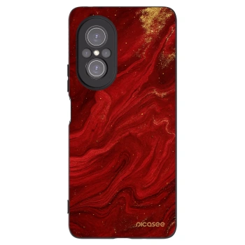 Picasee silikónový čierny obal pre Huawei Nova 9 SE - Red