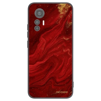 Picasee silikónový čierny obal pre Xiaomi 12 Lite - Red