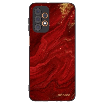Picasee silikónový čierny obal pre Samsung Galaxy A23 A235F 4G - Red