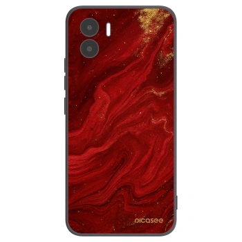 Picasee silikónový čierny obal pre Xiaomi Redmi A1 - Red