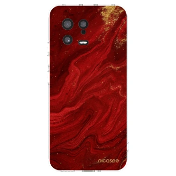 Picasee silikónový prehľadný obal pre Xiaomi 13 - Red