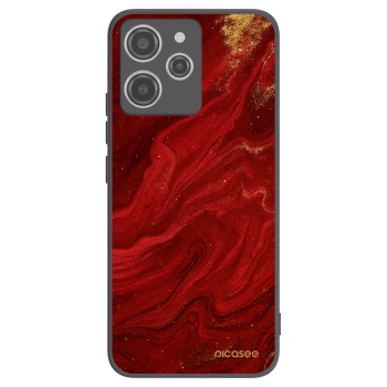 Picasee silikónový čierny obal pre Xiaomi Redmi 12 4G - Red