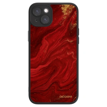 Picasee ULTIMATE CASE MagSafe pro Apple iPhone 15 Plus - Red