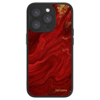 Picasee ULTIMATE CASE pro Apple iPhone 15 Pro - Red
