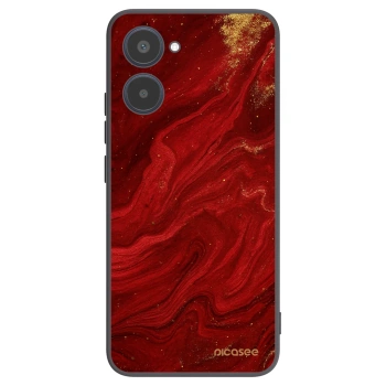 Picasee silikónový čierny obal pre Realme 10 4G - Red