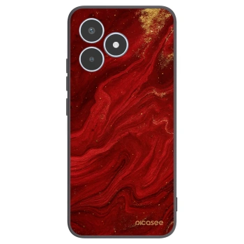 Picasee silikónový čierny obal pre Realme C53 - Red