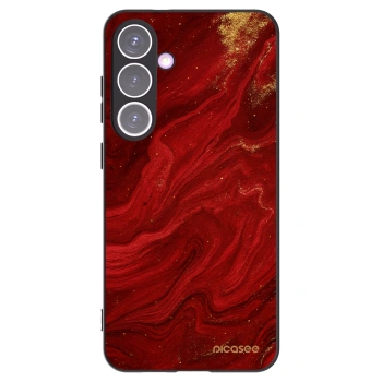 Picasee silikónový čierny obal pre Samsung Galaxy S24+ S926B 5G - Red