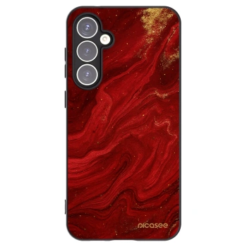 Picasee silikónový čierny obal pre Samsung Galaxy S23 FE S711B - Red