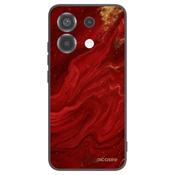 Picasee silikónový čierny obal pre Xiaomi Poco X6 - Red