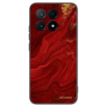 Picasee silikónový čierny obal pre Xiaomi Poco X6 Pro - Red