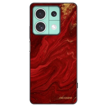 Picasee silikónový čierny obal pre Xiaomi Redmi Note 13 5G - Red