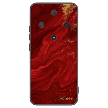 Picasee silikónový čierny obal pre Honor Magic6 Lite 5G - Red