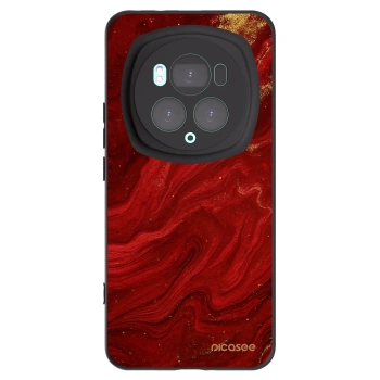 Picasee silikónový čierny obal pre Honor Magic6 Pro - Red