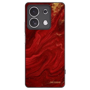 Picasee silikónový čierny obal pre Xiaomi Redmi Note 13 4G - Red