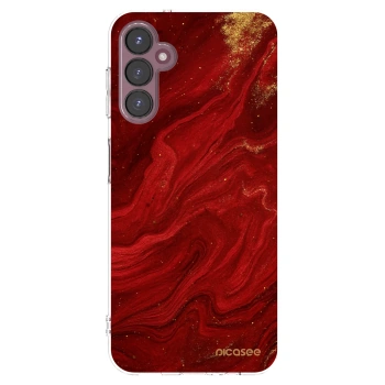 Picasee silikónový prehľadný obal pre Samsung Galaxy A05s A057G - Red
