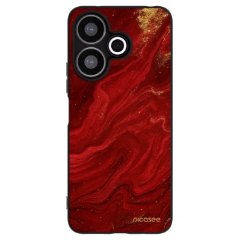 Picasee silikónový čierny obal pre Xiaomi Redmi 13 4G - Red