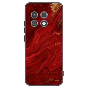 Picasee silikónový čierny obal pre OnePlus 11 5G - Red