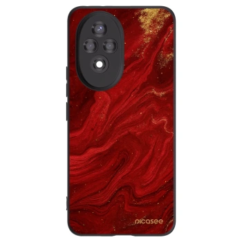 Picasee silikónový čierny obal pre Honor 200 Pro 5G - Red
