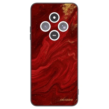 Picasee silikónový čierny obal pre Xiaomi Redmi 14C - Red