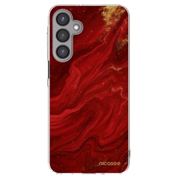 Picasee silikónový prehľadný obal pre Samsung Galaxy A16 5G - Red