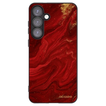Picasee silikónový čierny obal pre Samsung Galaxy S25+ 5G - Red