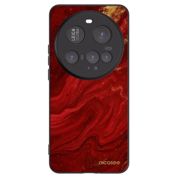 Picasee silikónový čierny obal pre Xiaomi 15 Ultra - Red