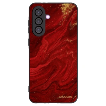 Picasee silikónový čierny obal pre Samsung Galaxy A56 5G A566B - Red
