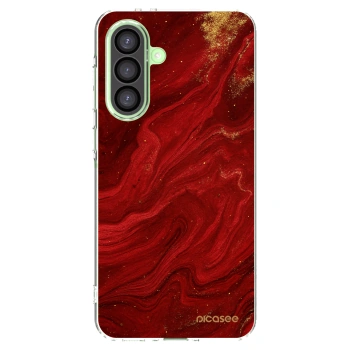 Picasee silikónový prehľadný obal pre Samsung Galaxy A26 5G A266B - Red