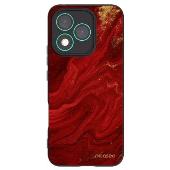 Picasee silikónový čierny obal pre Honor 400 Lite 5G - Red