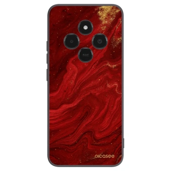 Picasee silikónový čierny obal pre Xiaomi Poco C75 - Red