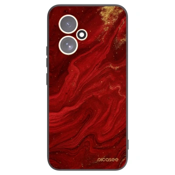 Picasee silikónový čierny obal pre Honor 400 5G - Red