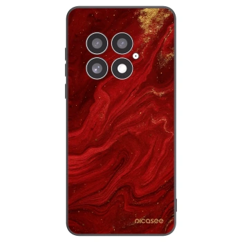 Picasee silikónový čierny obal pre OnePlus 13 5G - Red