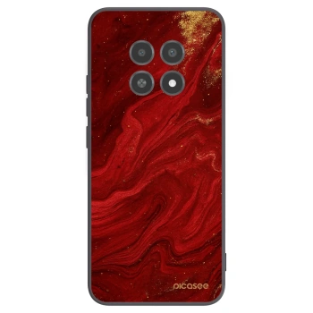 Picasee silikónový čierny obal pre Realme 12X - Red