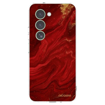 Picasee silikónový prehľadný obal pre Xiaomi Redmi 15 5G - Red