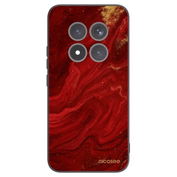 Picasee silikónový čierny obal pre Xiaomi Redmi Note 15 Pro+ - Red