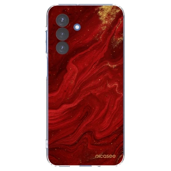 Picasee silikónový prehľadný obal pre Samsung Galaxy A17 5G - Red