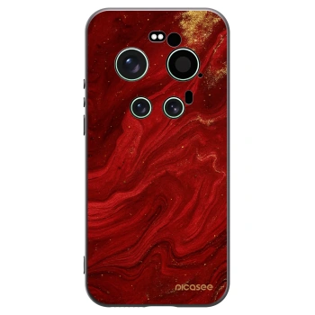 Picasee silikónový čierny obal pre Xiaomi 17 Ultra - Red