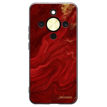 Picasee silikónový čierny obal pre Honor Magic8 Lite 5G - Red