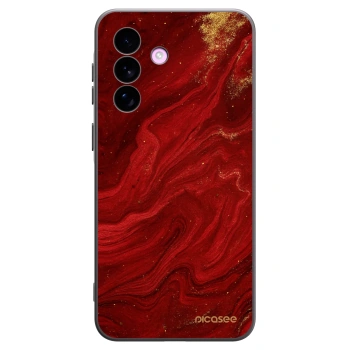 Picasee silikónový čierny obal pre Samsung Galaxy A57 5G - Red