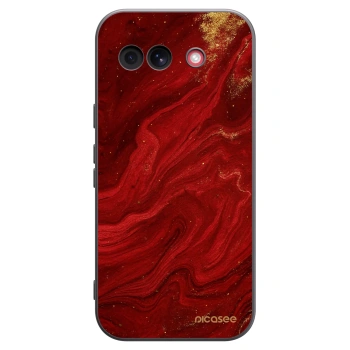 Picasee silikónový čierny obal pre Google Pixel 10a - Red