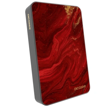 Picasee Powerbanka s MagSafe 10 000 mAh Šedá - Red
