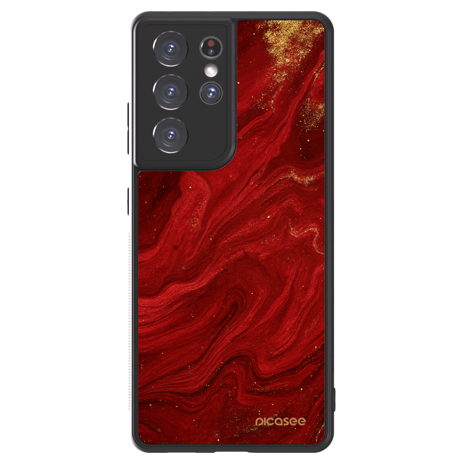 Picasee ULTIMATE CASE pro Samsung Galaxy S21 Ultra 5G G998B - Red