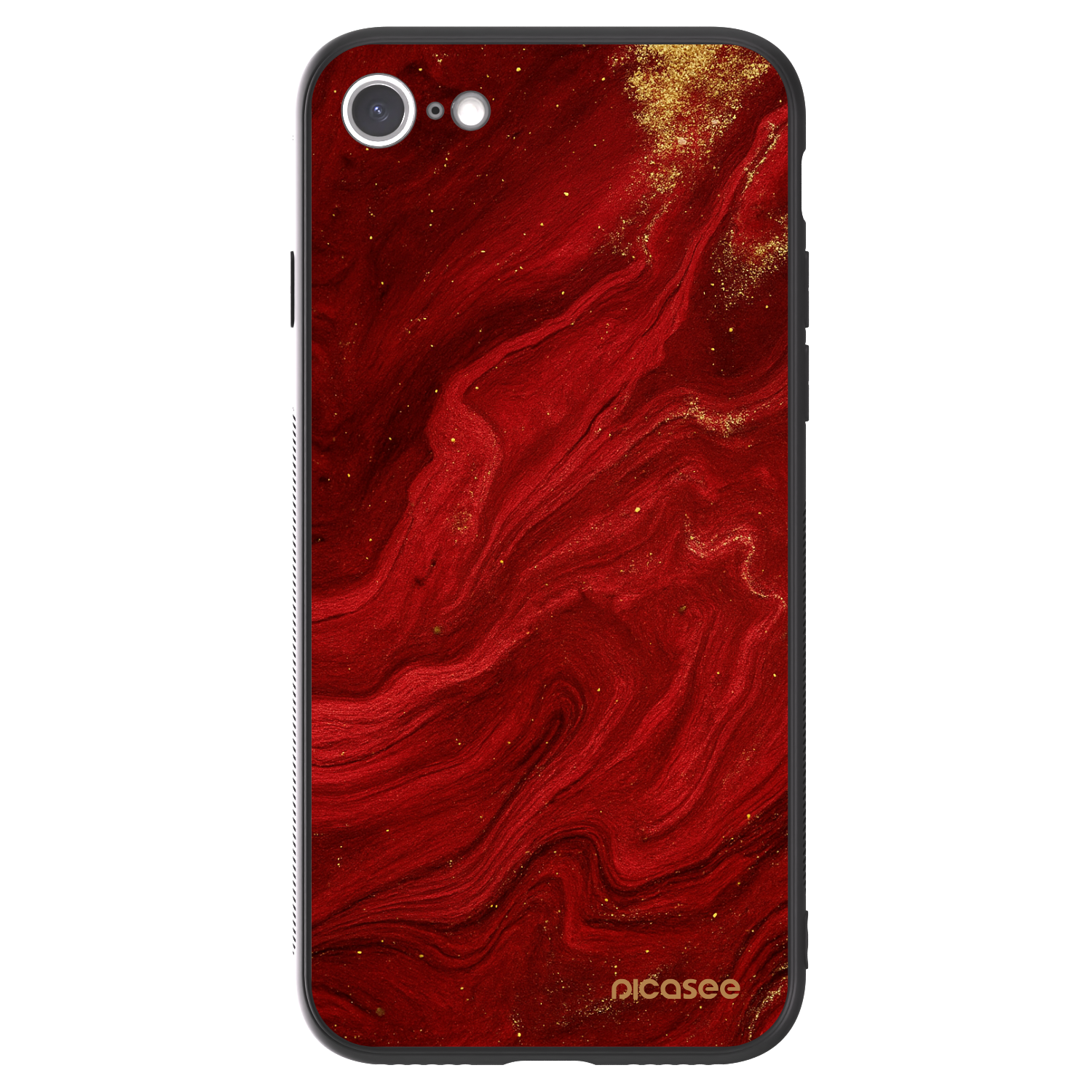 Picasee ULTIMATE CASE pro Apple iPhone SE 2020 - Red
