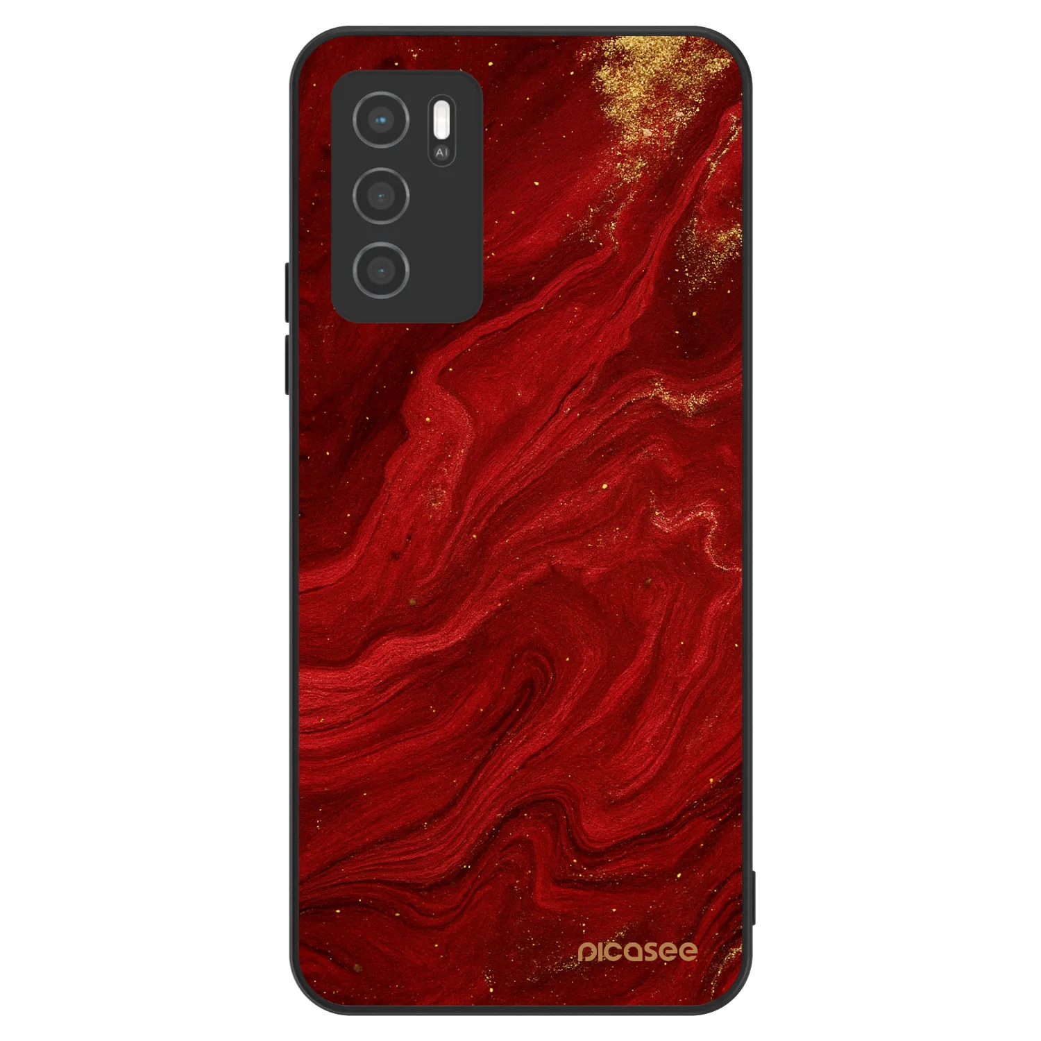 Picasee ULTIMATE CASE pro OPPO A16s - Red